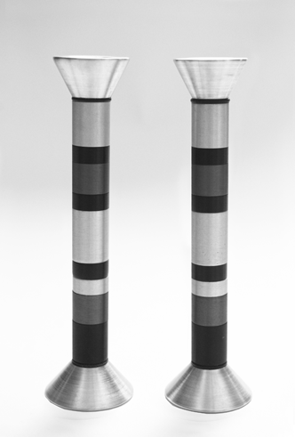 Classical Aluminum Candlesticks 