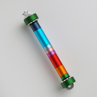 Rainbow Mezuzah