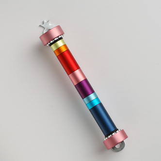 Rainbow Mezuzah