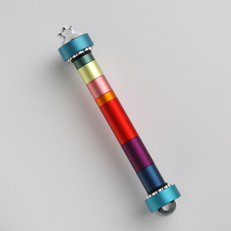 Rainbow Mezuzah